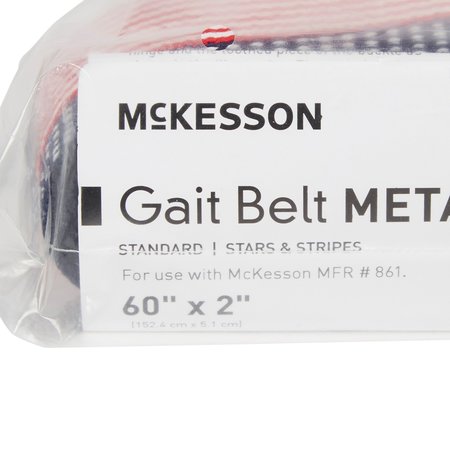 Mckesson Gait Belt 60" Length Stars and Stripes Design 861